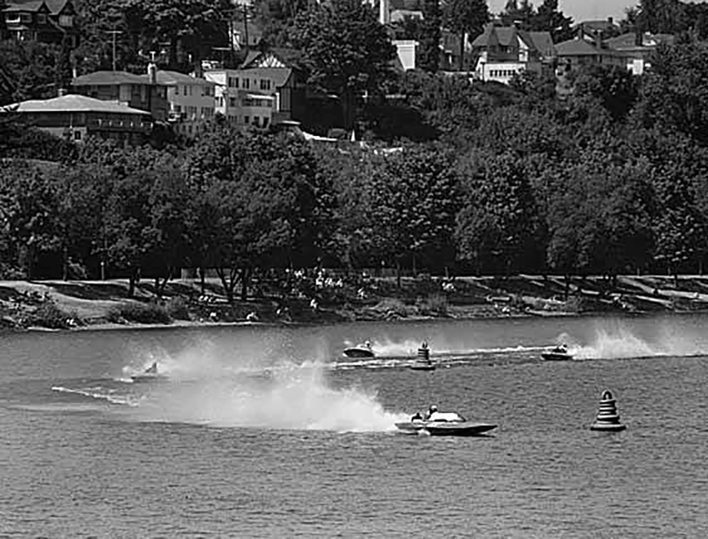 Hydroplane racing on Green Lake commences on July 20, 1929