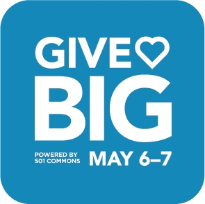 Logo for 2025 GiveBig campaign, May 6th and 7th, linked to HistoryLink's GiveBig page