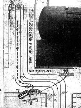 Green Lake streetcar jumps the track on January 5, 1920, killing one ...