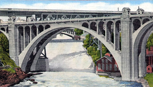 Monroe Street Bridge, Spokane