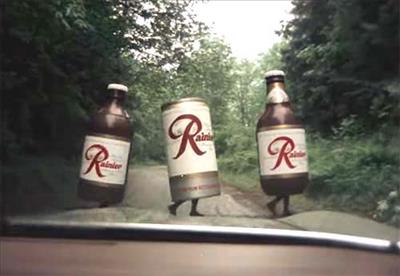 Rainier Beer advertisement